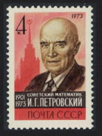 USSR I G Petrovsky Mathematician 1973 MNH SG#4244 - Unused Stamps