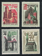 USSR Historical Buildings Of Estonia Latvia And Lithuania 4v 1973 MNH SG#4239-4242 - Ungebraucht