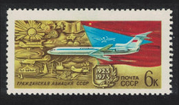 USSR 50th Anniversary Of Soviet Civil Aviation 1973 MNH SG#4137 - Neufs