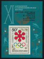 USSR Soviet Winners At Winter Olympic Games Sapporo MS 1972 MNH SG#MS4047 Sc#3961 - Ongebruikt