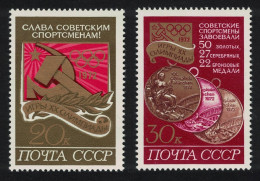 USSR USSR Victories In Olympic Games Munich 2v 1972 MNH SG#4112-4113 - Unused Stamps