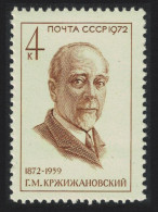 USSR Birth Centenary Of G M Krzhizhanovsky Scientist 1972 MNH SG#4023 MI#3972 - Ongebruikt