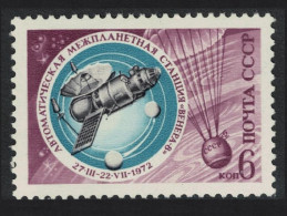 USSR 'Venus 8' Space Station And Parachute Space Research 1972 MNH SG#4132 - Unused Stamps