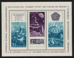 USSR Flight Of 'Luna 16' Space MS 1970 MNH SG#MS3888 Sc#3801 - Unused Stamps