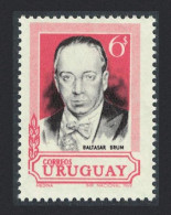 Uruguay President Baltasar Brum 1969 MNH SG#1396 MI#1141 - Uruguay