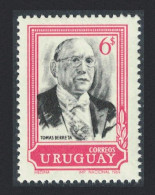Uruguay President Tomas Berreta 1969 MNH SG#1413 MI#1159 - Uruguay