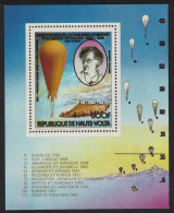 Upper Volta Manned Flight MS 1983 MNH SG#MS658 - Upper Volta (1958-1984)