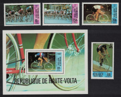 Upper Volta Olympic Games Moscow 4v+MS 1980 MNH SG#563-MS567 MI#795-798+Block 55 Sc#C258-C262 - Haute-Volta (1958-1984)