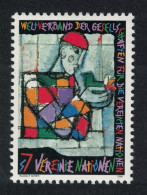 UN Vienna Jester Holding Dove World Federation 1996 MNH SG#V202 - Andere & Zonder Classificatie