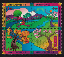UN Vienna Conference On Environment And Development Block Of 4 1997 MNH SG#V227-V230 - Sonstige & Ohne Zuordnung