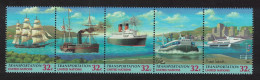 UN New York Ships Boats Economic Commissions 5v Strip 1997 MNH SG#729-733 - Andere & Zonder Classificatie