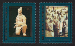 UN New York Terracotta Warriors 2v 1997 MNH SG#742-743 - Autres & Non Classés