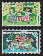 UN New York International Population And Development 1994 MNH SG#661-662 - Sonstige & Ohne Zuordnung