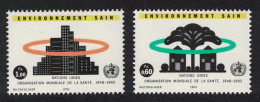 UN Geneva 45th Anniversary Of WHO 2v 1993 MNH SG#G232-G233 - Other & Unclassified