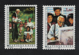 UN Geneva Ageing Dignity 2v 1993 MNH SG#G226-G227 - Sonstige & Ohne Zuordnung