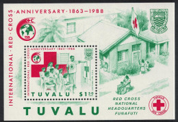 Tuvalu 125th Anniversary Of International Red Cross MS 1988 MNH SG#MS522 - Tuvalu (fr. Elliceinseln)