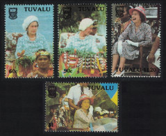 Tuvalu Tenth Anniversary Of Independence 4v 1988 MNH SG#540-543 - Tuvalu (fr. Elliceinseln)