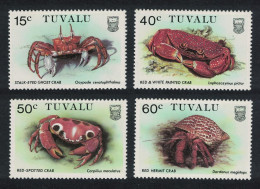 Tuvalu Crabs 4v 1986 MNH SG#372-375 - Tuvalu