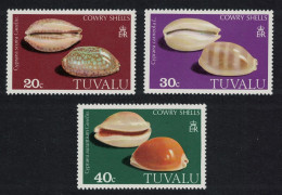 Tuvalu Cowrie Shells 3v 1980 MNH SG#140-142 - Tuvalu