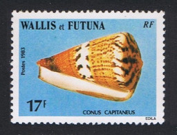 Wallis And Futuna Sea Shells Captain Cone 1983 MNH SG#429 Sc#304 - Nuevos