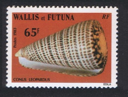 Wallis And Futuna Sea Shells Leopard Cone 1983 MNH SG#433 Sc#313 - Nuevos