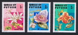 Wallis And Futuna Flowers 3v 1982 MNH SG#392-394 Sc#279-281 - Unused Stamps