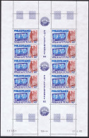 Wallis And Futuna 'Philexfrance 82' Stamp Exhibition Full Sheet 1982 MNH SG#395 Sc#282 - Unused Stamps
