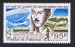Wallis And Futuna 50th Death Anniversary Of Santos-Dumont 1982 MNH SG#407 Sc#C114 - Neufs