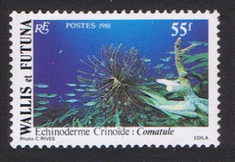 Wallis And Futuna Feather-star Undersea Fauna 55f 1981 MNH SG#375 Sc#269 - Ungebraucht