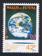 Wallis And Futuna International Year Of Disabled People 1981 MNH SG#377 Sc#271 - Unused Stamps