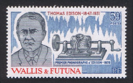 Wallis And Futuna Thomas Edison 1981 MNH SG#378 Sc#273 - Neufs