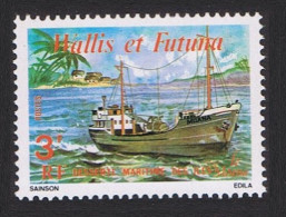 Wallis And Futuna Freighter Local Transport 3fr 1980 MNH SG#350 Sc#252 - Unused Stamps