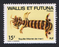 Wallis And Futuna Squilla South Pacific Fauna 15f 1979 MNH SG#341 Sc#246 - Ungebraucht