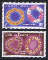 Wallis And Futuna Necklaces 2v 1979 MNH SG#335-336 Sc#240-241 - Ungebraucht