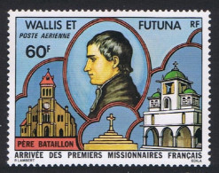 Wallis And Futuna Arrival Of First French Missionaries 60f Airmail 1978 MNH SG#284 Sc#C80 - Neufs