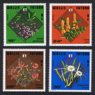 Wallis And Futuna Tropical Flowers 4v 1978 MNH SG#290-293 Sc#210-213 - Unused Stamps