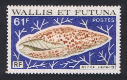 Wallis And Futuna Sea Shells 61f Papal Mitre 1976 MNH SG#261 MI#281 Sc#192 - Ungebraucht