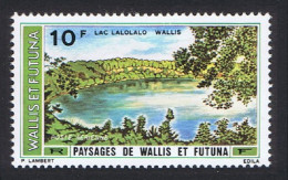 Wallis And Futuna Lac Lalolalo 10f Airmail 1975 MNH SG#249 MI#269 Sc#C65 - Ungebraucht