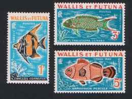 Wallis And Futuna Fish Postage Due 3v 1963 MNH SG#D182-D184 Sc#J37-J39 - Ungebraucht