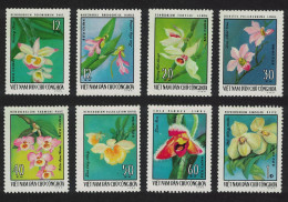 Vietnam Orchids 8v Imperf 1976 MNH SG#N864-N871 MI#857U-864U - Viêt-Nam