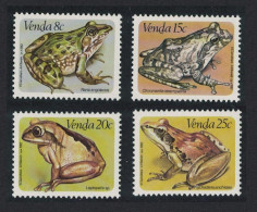 Venda Frogs 4v 1982 MNH SG#67-70 - Venda