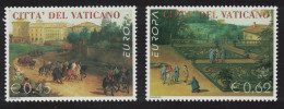 Vatican Horse Riding Europa Holidays 2v 2004 MNH SG#1429-1430 - Ungebraucht