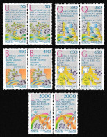 Vatican International Peace Year 5v In Pairs 1986 MNH SG#846-850 Sc#768-772 - Nuovi