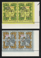 Vatican Blessed Agnes Of Prague 2v Corner Pairs 1982 MNH SG#779-780 Sc#705-706 - Unused Stamps