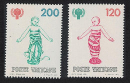 Vatican International Year Of The Child 2v 1979 MNH SG#732-733 Sc#665-666 - Neufs