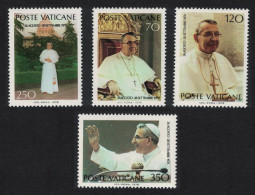 Vatican Pope John Paul I Commemoration 4v 1978 MNH SG#708-711 - Neufs