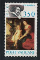 Vatican 'Madonna With The Parrot ' Painting By Rubens 1977 MNH SG#693 Sc#629 - Ongebruikt