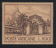 Vatican Fountain Of The Sacrament 100L 1976 MNH SG#666 - Unused Stamps