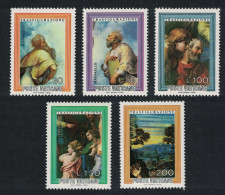 Vatican Details Of Raphael's 'Transfiguration' 5v 1976 MNH SG#659-662 - Ongebruikt