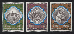 Vatican 700th Death Anniversary Of St Bonaventura 3v 1974 MNH SG#619-621 Sc#558-560 - Unused Stamps